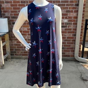 Ombré star swing dress